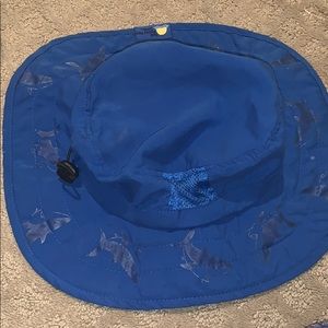 Boys blue sun hat 50+ UPF by Sun Protection